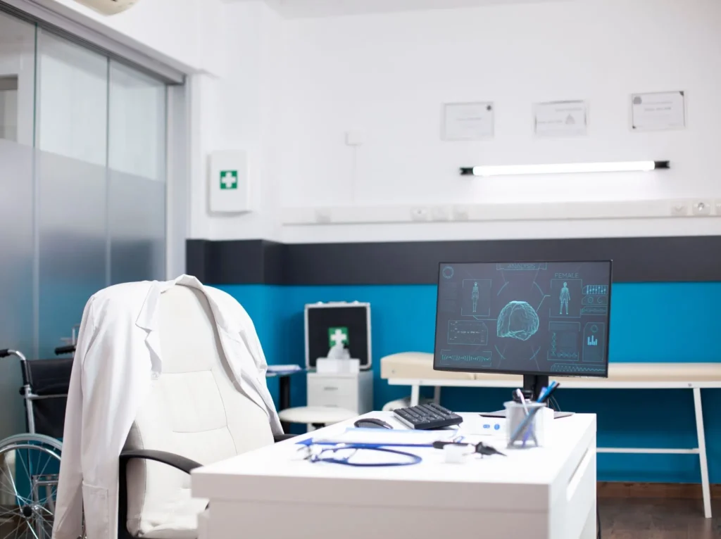 Ambiente tranquilo en clínica para pedir cita en Barcelona